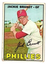 1967 Topps - #142 Jackie Brandt