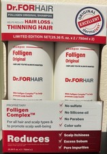 Dr. FORHAIR Folligen Original Shampoo, 25.36 Fluid Ounce Pack of 2 