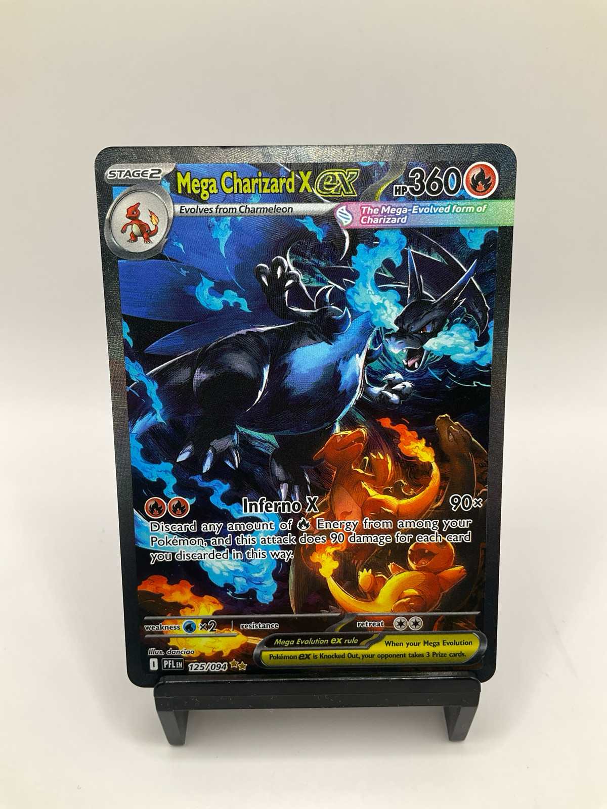 2025 POKEMON MEGA CHARIZARD EX SIR 125/94