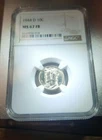 BLAST WHITE NGC MS67 FB 1944 D 10C MERCURY SILVER DIME **ABSOLUTE WHITE BLAZER**