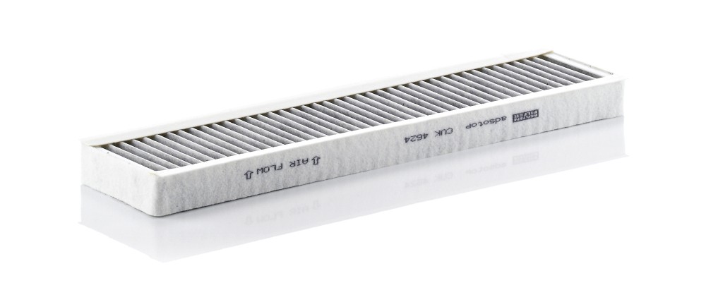 below the glove compartment MANN-FILTER CUK 4624 Filter, cabin air for MINI