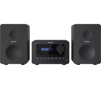 SHARP XL-B520D(BK) Tokyo Bluetooth Hi-Fi Micro System Sound System Black