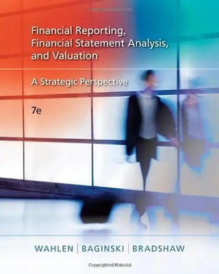 Financial Reporting, Financial Statement Analysis and Valuation: A Strategic Per