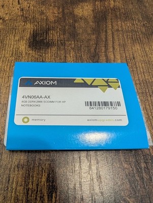 Axiom 8GB DDR4-2666 SODIMM for Intel Non-ECC Unbuffered INT2666SB8G-AX
