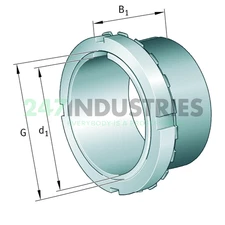 H3032-HG FAG 140 x 190 x 93 mm ADAPTER/WITHDRAWAL SLEEVES