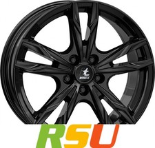 itWheels Gina gloss black 7.5x19" ET47 LK5 112 ML 70.1 Alufelgen 19 Zoll