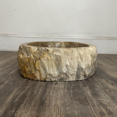 Bathroom Counter Top Petrified Wood Vanity Vessel Basin Sink PWS 24 - Picture 4 of 5