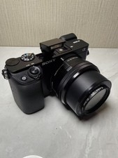 Sony Alpha A6000 Mirrorless Digital Camera w/16-50mm Lens English Language Black