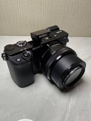 Sony Alpha A6000 Mirrorless Digital Camera w/16-50mm Lens English Language Black
