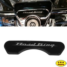 Black Handlebar Medallion Insert For Harley R...