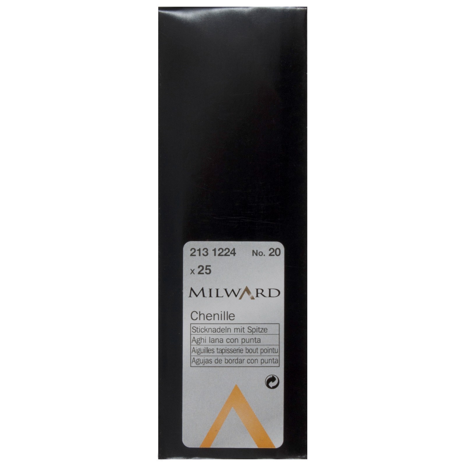 Milward: Hand Sewing Needles: Chenille: No.20: Pack of 40