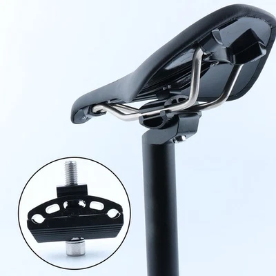 Tige de selle tube de selle mandrin serrage tuyau alliage d'aluminium noir pi��c - Photo 1/4