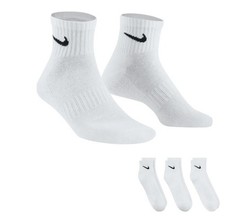 Nike Ankle Socks Men Women Lightweight Cotton Cushion Sports Socks 3-12 Pairs