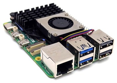 Raspberry Pi 5 Model B 4GB Single Board Computer with Official Active Cooler Fan