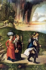 Lots escape Albrecht Durer Poster Print