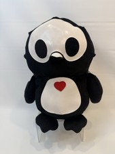 Toynami Skelanimals 10 Pen Penguin Stuffed Animal Plush Black White Red 2007