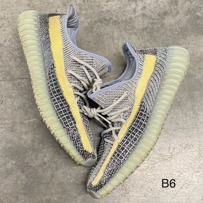 Size 11 - Adidas Yeezy Boost 350 V2 Ash Blue Running Shoes Mens GY7657 Ship Fast