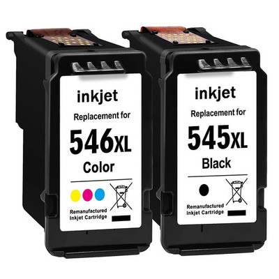 Druckerpatronen 545 546 PG545 CL546 XL für Canon Pixma TS3350 MX495 TR4550
