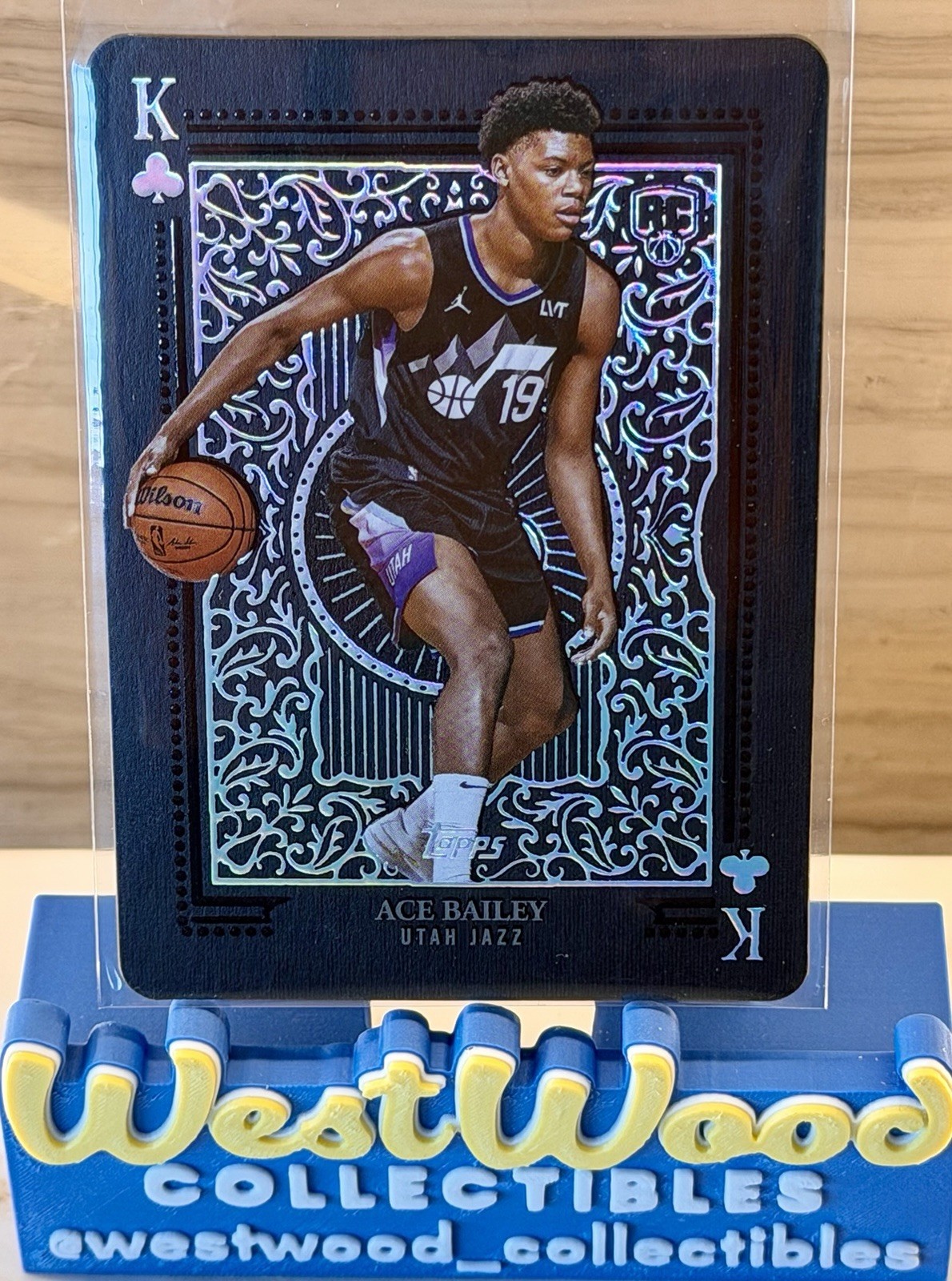 2025 Topps Basketball All Kings Rookie Ace Bailey RC Case Hit #AK-20 SSP