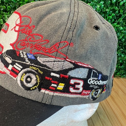 Vintage Dale Earnhardt Hat Snapback #3 Goodwrench Chase Authentics NASCAR - Picture 7 of 11