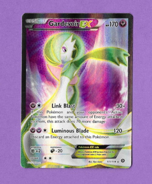 Gardevoir EX Full Art 111/114 XY Steam Siege Pokemon