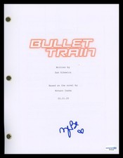 Zazie Beetz "Bullet Train" AUTOGRAPH Signed 'The Hornet' Script Screenplay ACOA