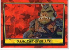 Star Wars Chrome Sapphire RotJ Base Card #49 Gamorrean Guard