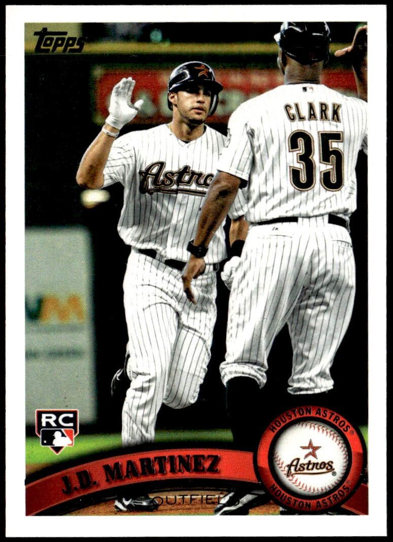 2011 Topps Update #US186 J.D. Martinez Rookie E1