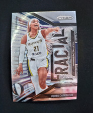 Panini 2025 Prizm WNBA Dijonai Carrington Minnesota Lynx #1 Fractal Insert