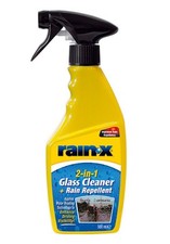 RainX 2in1 Glass Cleaner Hydrophobic Rain Water Repellent 500ml Trigger Spray
