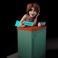 1/24 Resin Doll Sexy Aunt Cass Girl Nsfw Statue Unpainted Unassembled Model Kit