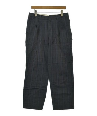 STILL BY HAND Pants (Other) GrayxNavyxBlack(Check Pattern) 2200662860051