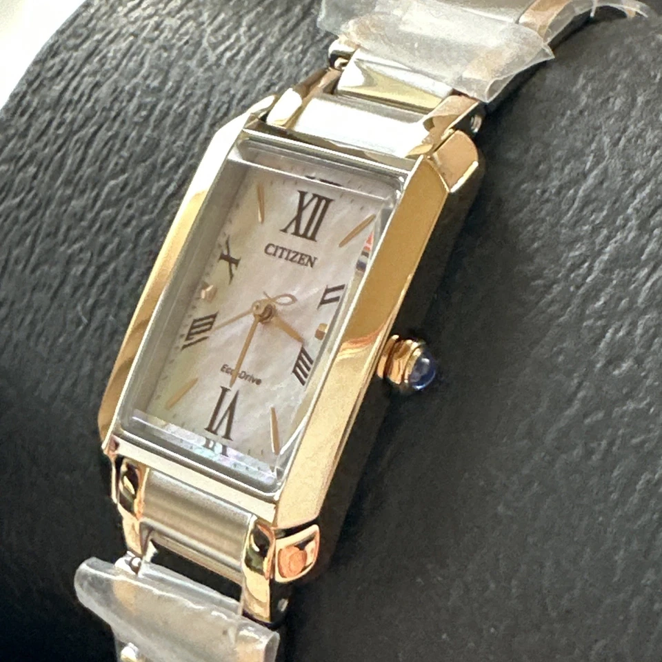 Reloj Citizen Mujer Bianca Eco-Drive Plateado Rosa 32MM EW5624-54Y Foto 3 de 4