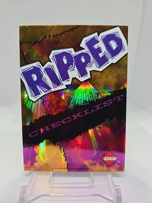 1996 Collector s Edge Ripped 19 Card Set Favre, Elway, Marino, Rice, Checklist