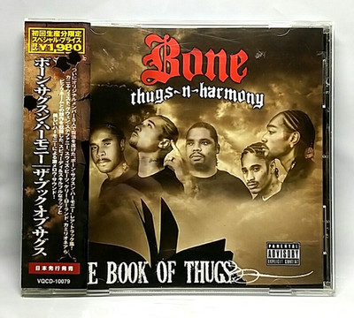 (CD) Bone Thugs-N-Harmony   The Book Of Thugs, VQCD-10079, NM/EX, Obi.