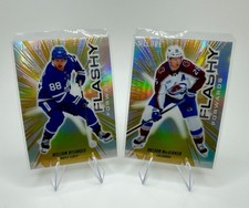 2025-26 Upper Deck Allure FLASHY FORWARDS BASE & ORANGE Lot of 4 Cards