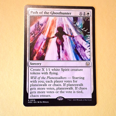MTG Path of the Ghosthunter MOC 018 Englisch Rare (B0116)