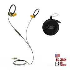 Rumble Wired Earplug Headphones with mic, in-Ear Earbuds, 3.5mm 3.5mm AUX