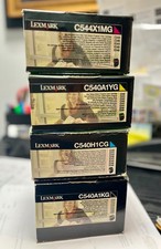 LEXMARK TONER FOR C540/544 PACK OF 4 COLOR - BLK-YW-MAG-CY