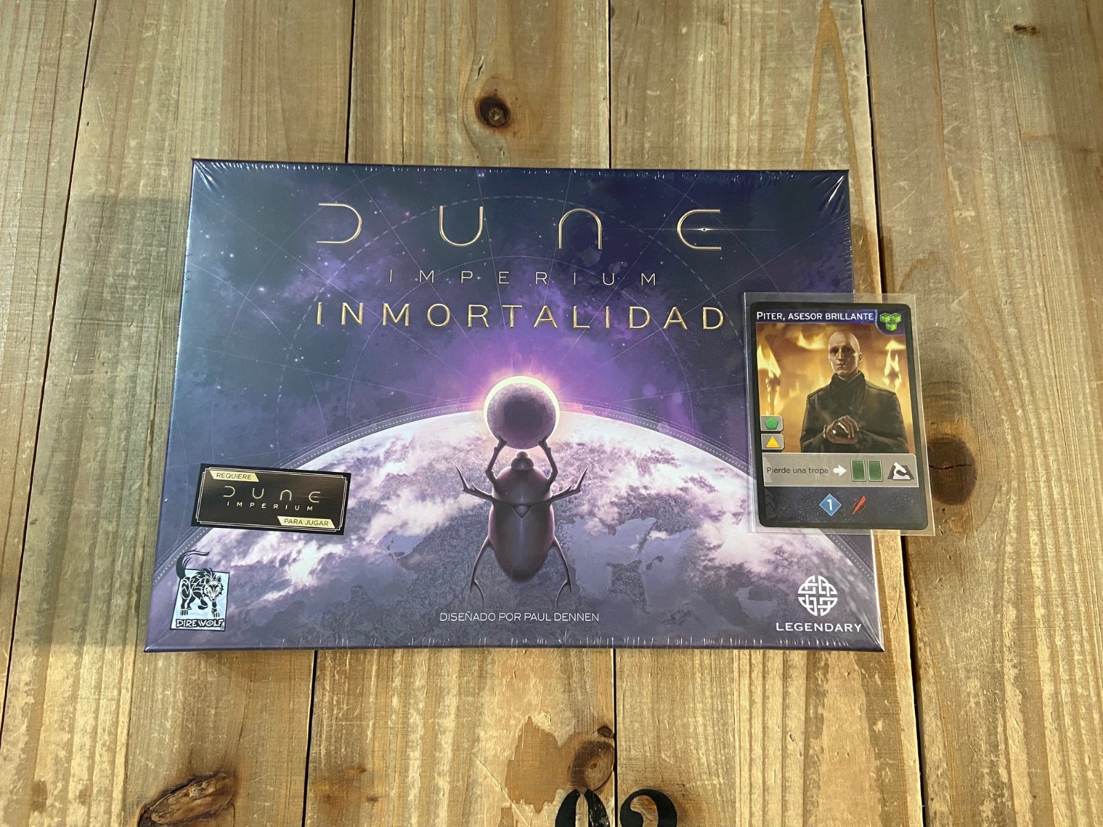 juego DUNE IMPERIUM Expansión INMORTALIDAD + Promo - Ed. Español - Precintado