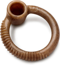 Ring Durable Dog Chew Toy for Aggressive Chewers, Real Bacon, Made in USA, Large