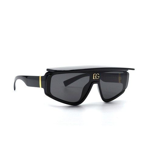 GAFAS DE SOL DOLCE&GABBANA DG6177 501/87 NEGRAS GRISES UNISEX AUTÉNTICAS Hechas en Italia - Imagen 2 de 14