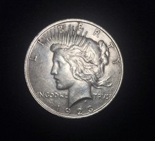 1921-35  $1 Liberty Eagle Peace One Dollar Silver Coin USA 26g