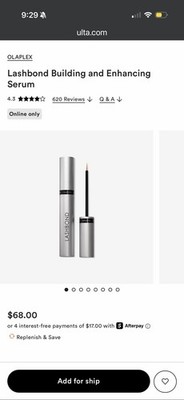 Olaplex Lashbond Building and Enhancing Eyelash Serum 3.5mL / 0.11 fl oz