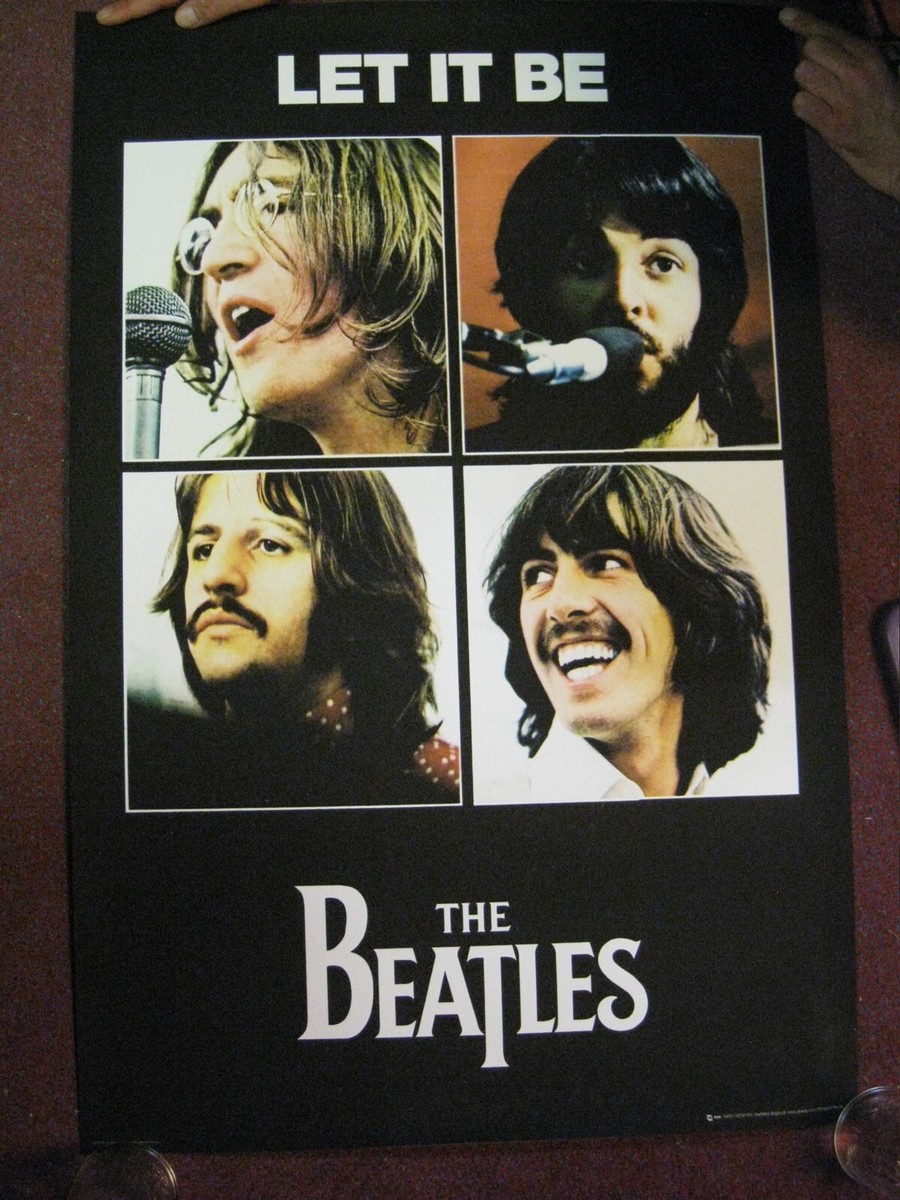 Beatles Poster ❺ Beatles Poster Let It Be The | eBay
