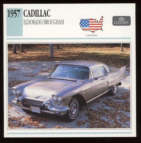 1957 Cadillac Eldorado Brougham Classic Cars Card