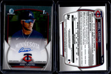2023 Bowman Chrome Ariel Castro 1st Prospect Autograph Auto #CPA-AC Twins