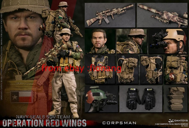 DAMTOYS OPERATION RED WINGS フィギュア DAMTOYS DAM 1/6 78084 Operation Red Wing Navy Seals Action Figure