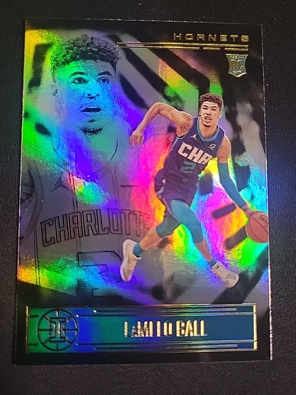 2020-21 Panini Illusions Lamelo Ball RC #151 Charlotte Hornets ROOKIE