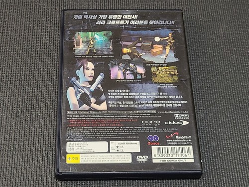 Sony PlayStation2 Tomb Raider Angel of Darkness Retro Game Korean Version PS2 - Picture 2 of 6